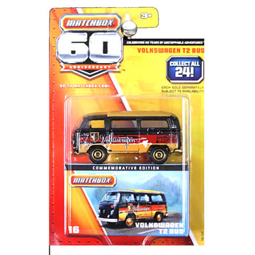 Matchbox 60th Anniversary Superfast Volkswagen VW T2 Bus Van