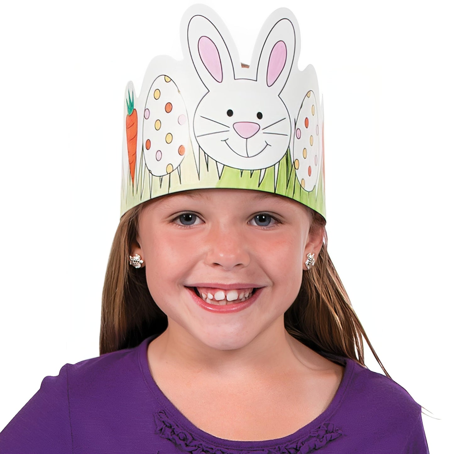 Color Your Own Easter Crowns - Makes 12 - DIY Crafts for Kids and Fun Home Activities