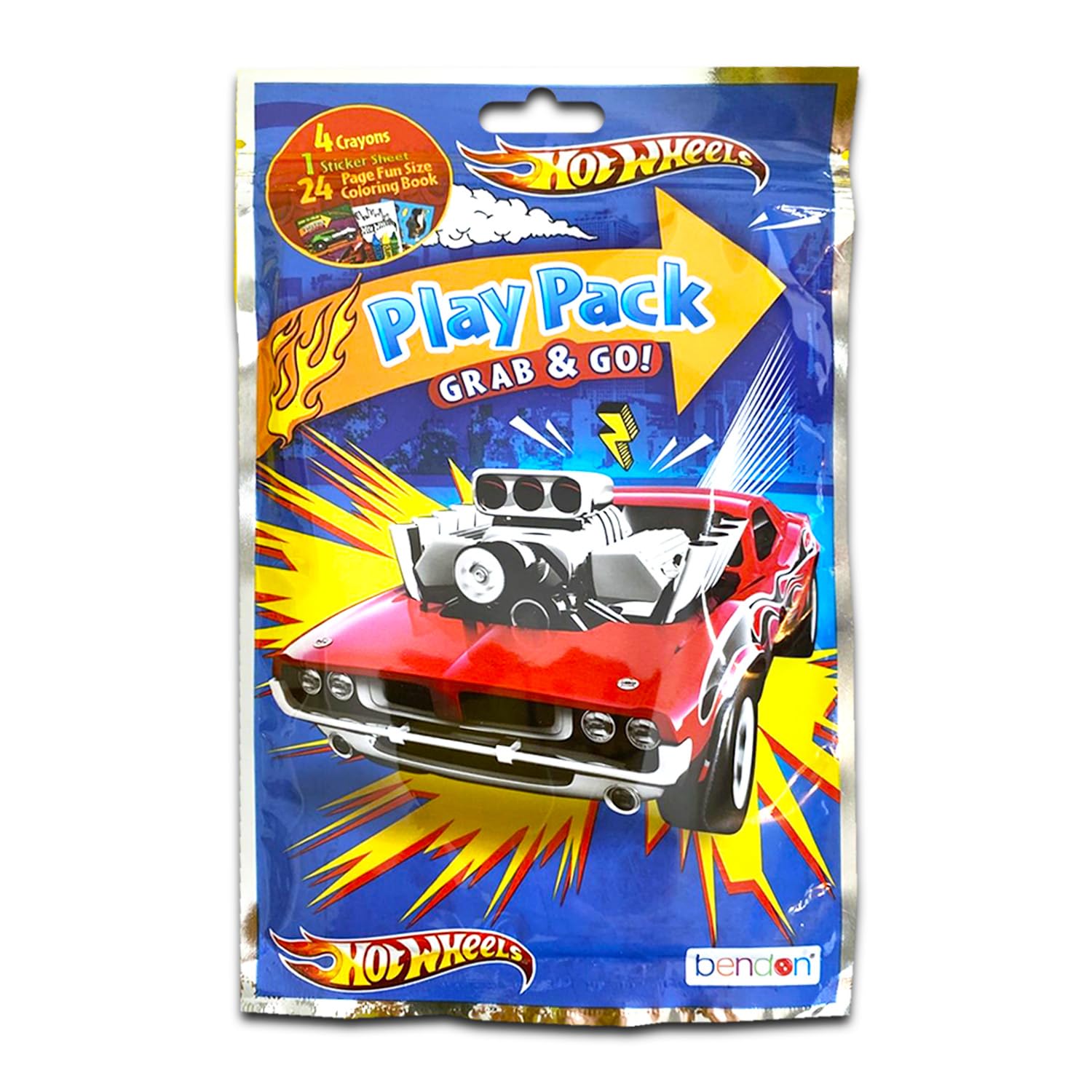 Hot Wheels Coloring Books Bulk for Kids - Hot Wheels Coloring Art Set Bundle Includes 2 Coloring Books with Activities, Tattoos, and Games Featuring