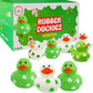 6-Count St. Patrick's Rubber Duck Toy Duckies Shamrock designfor Kids, Bath Birthday Gifts Baby Showers Summer Beach and Pool Activity, 2" (6-Pack)