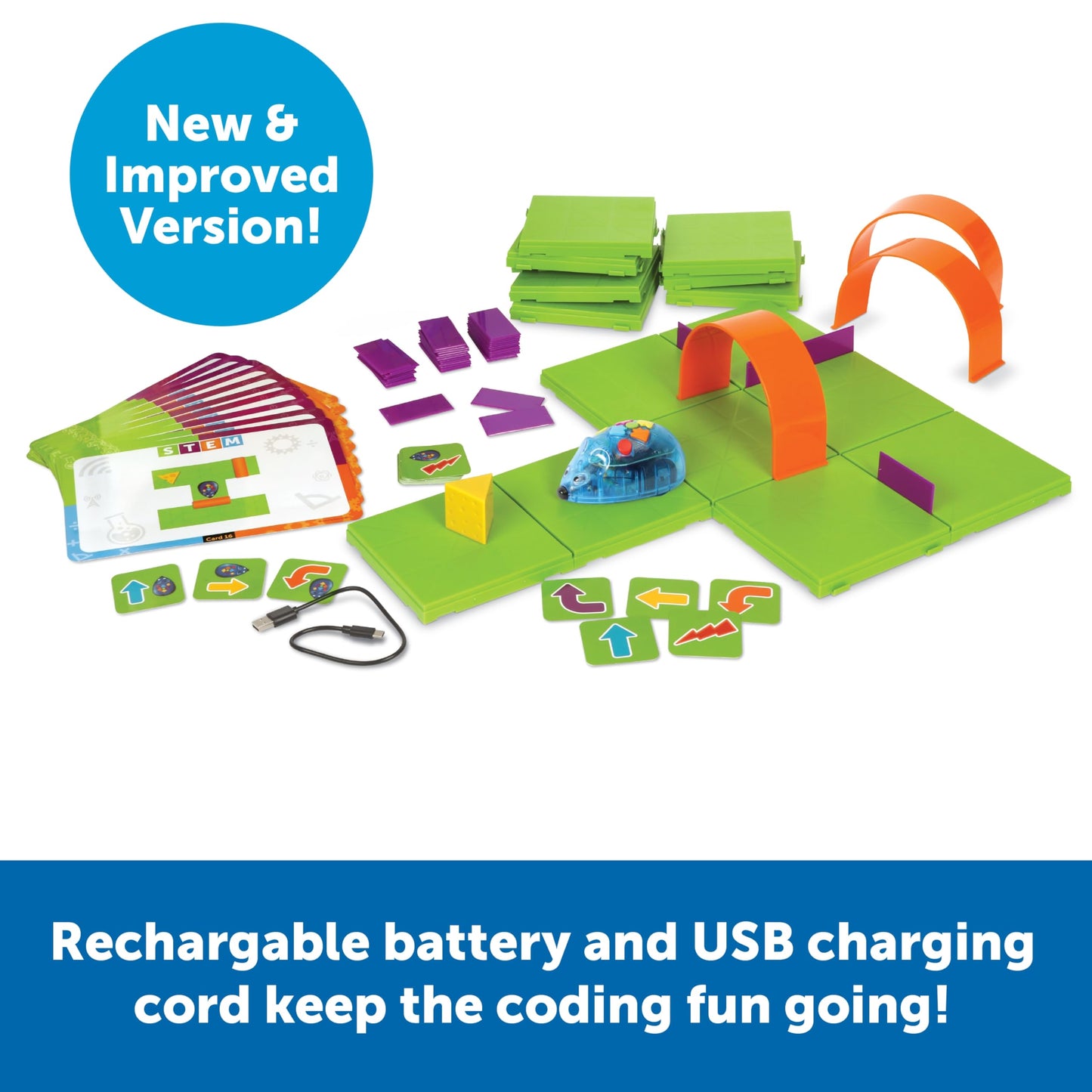 Learning Resources Code & Go Robot Mouse Activity Set,