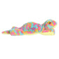 Aurora® Laid-Back Snoozles™ Gecko Stuffed Animal - Cuddly Comfort - Imaginative Playtime - Blue 19 Inches