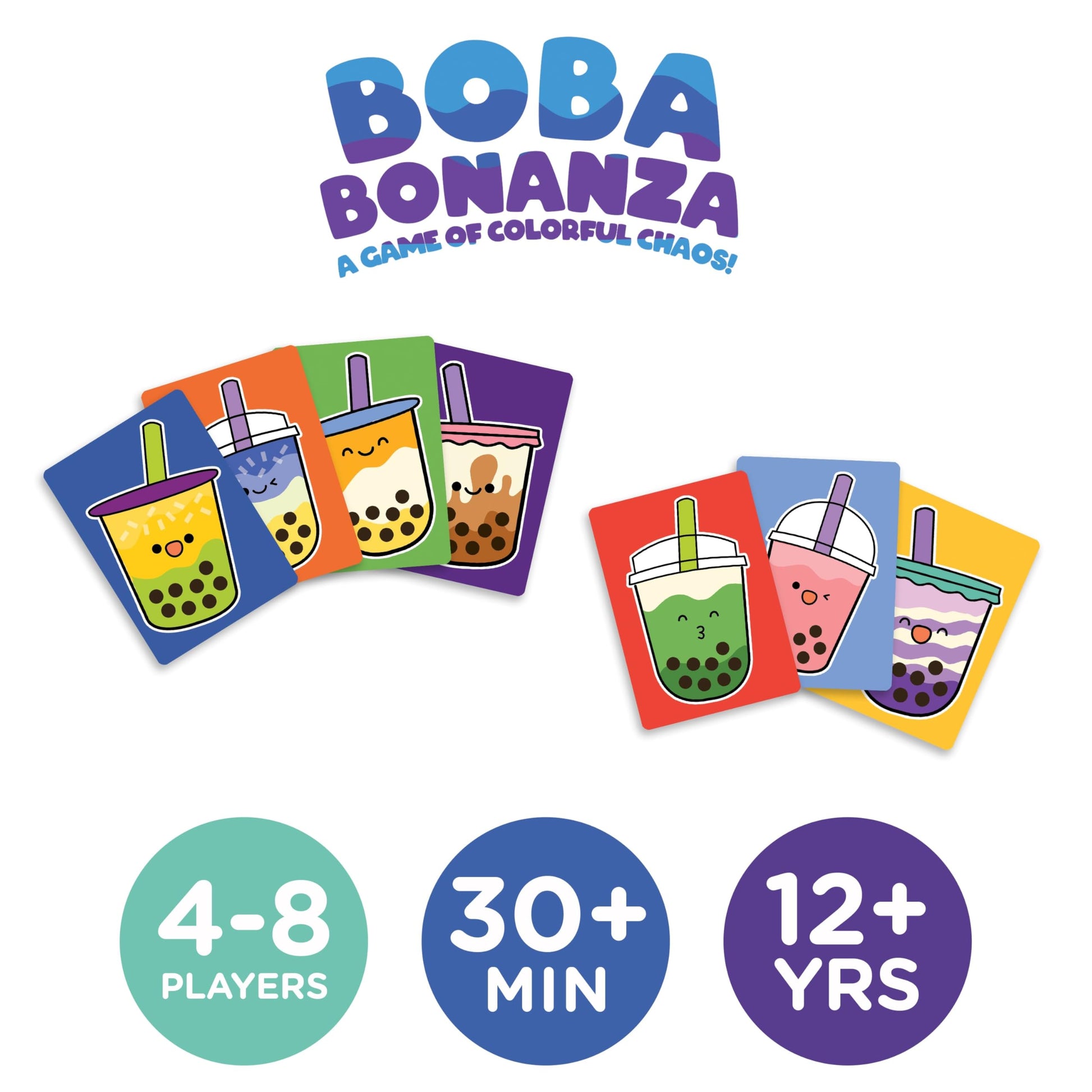 Aquarius Boba Bonanza Card Game - Boba Bonanza Card Game - Great Family Fun - Ages 6+ - Officially Licensed for Fun - Boba Bonanza - Merchandise