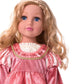 Little Adventures Coral Renaissance Princess Doll Dress - Doll Not Included - Machine Washable Child Pretend Play and Party Doll Clothes with No