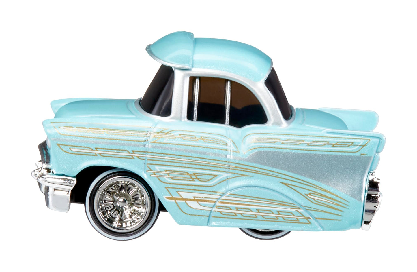 CarTuned 3 Pack Series 1 Cruizn Da BLVD & Drip'd 1957 Chevy Bel Air Kandy Light Blue Lowrider, 1987 Chevy C10 Truck Kandy Green Lowrider, 1953 Chevy