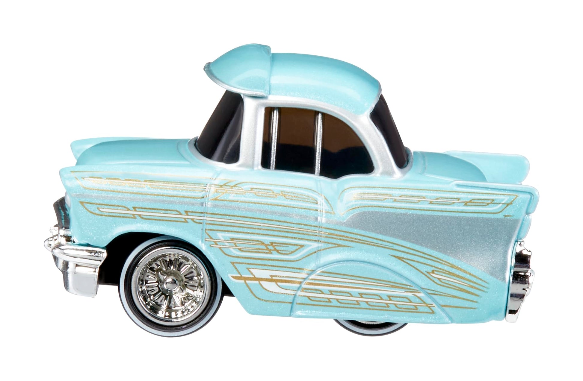 CarTuned 3 Pack Series 1 Cruizn Da BLVD & Drip'd 1957 Chevy Bel Air Kandy Light Blue Lowrider, 1987 Chevy C10 Truck Kandy Green Lowrider, 1953 Chevy