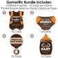 Big Dot of Happiness Gone Hunting - 4 Deer Hunting Camo Baby Shower Games - 10 Cards Each - Gamerific Bundle