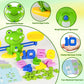 ISMETACU Frog Balance Math Toy for Preschool - Cool Counting Manipulatives and STEM Learning Materials for Kids Ages 5-7, Fun Number Match Activity