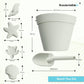 BraveJusticeKidsCo. Silicone Beach Toys - Modern Baby Travel Friendly Beach Set | Bucket, Shovel, 4 Sand Molds, Bag | Sand Toys for Toddlers, Kids