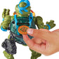Teenage Mutant Ninja Turtles PlayMates TMNT Pizza Tossin Leo, 5/'' Figure, Launch Pie Discs!