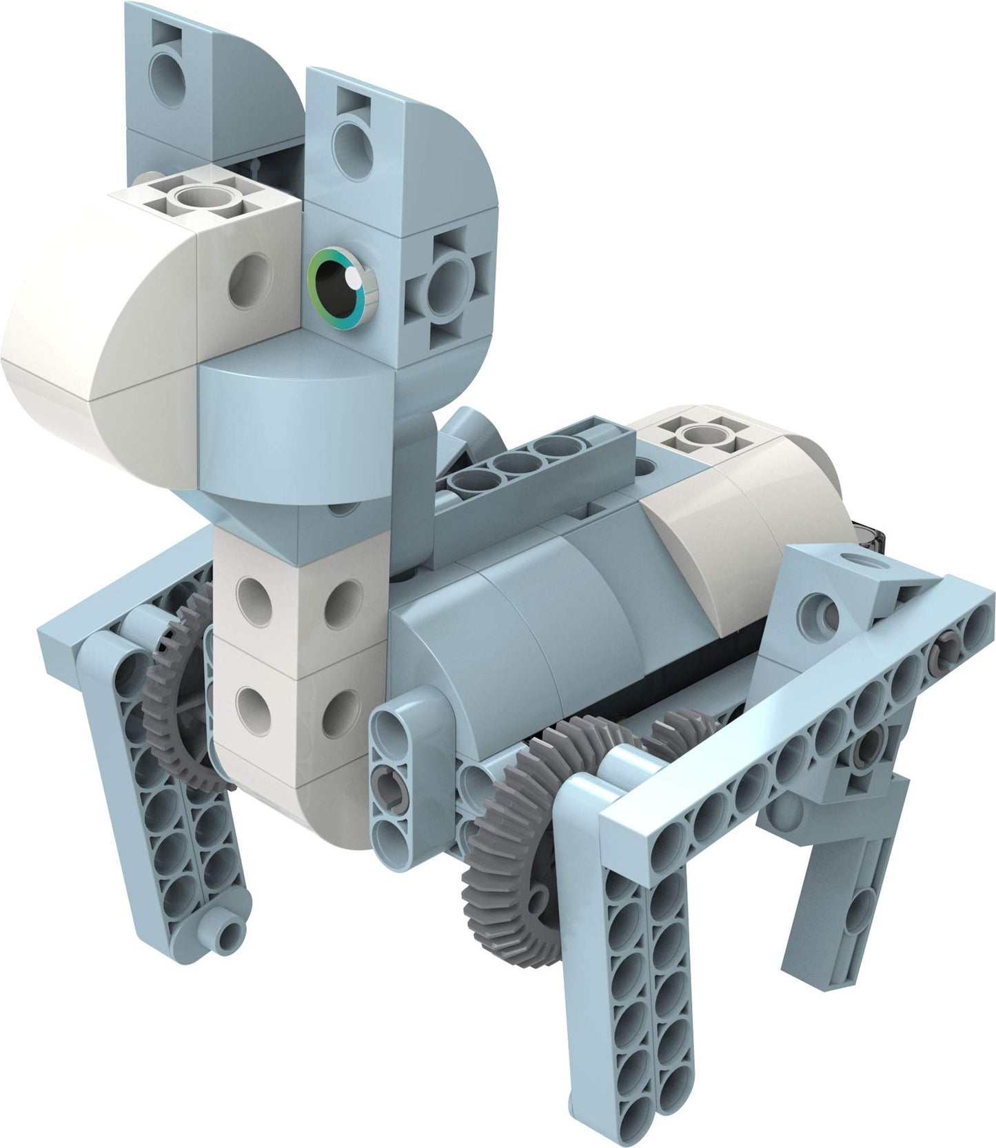 Thames & Kosmos Kids First: Robot Safari - Introduction to Motorized Machines Science Experiment Kit for Ages 5 to 7, Build 8 Robotic Animals