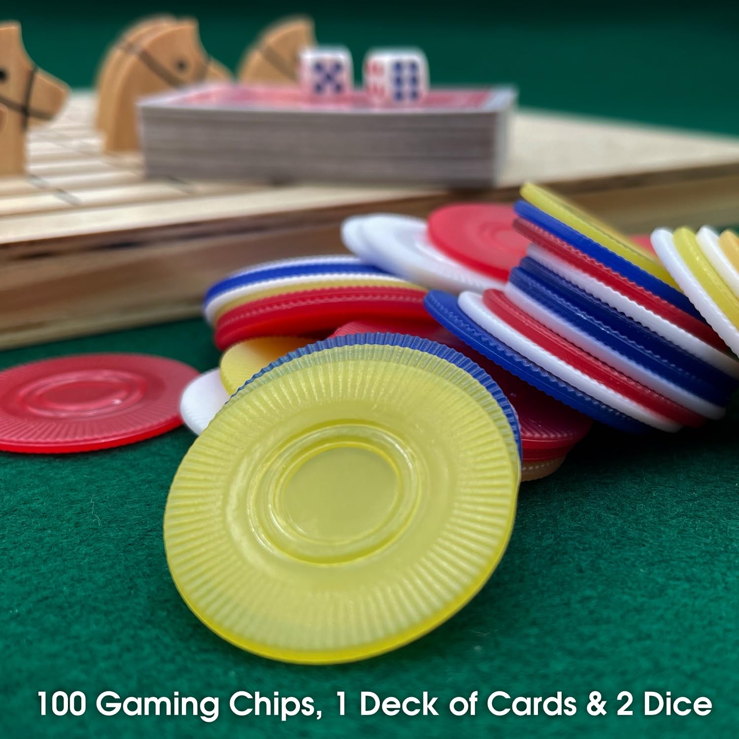CHH The Racing Horse Game - Classic Family Board Game - Quality Construction and Fun for All Ages