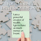 Money Affirmation Cards - 50 Daily Positive Affirmations for Wealth, Prosperity & Financial Success - Educational Money & Business Mindset Card Deck