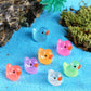 PurYupearl 10Pcs Miniature Animal Figures, Miniature Duck Tiny Animal Figurine Mini Ornament Kits for Present for Home Decoration?Dollhouse