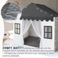 Kids Play Tent with Padded Mat, Kids Tent Playhouse Tent for Kids Ages 4-8