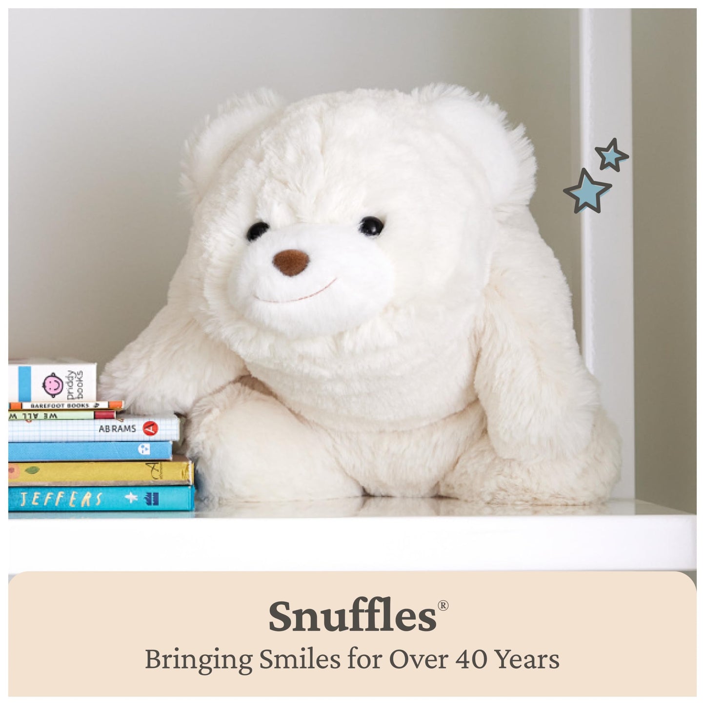 GUND Forever Friends Snuffles 10-Inch Teddy Bear Plush Toy, Ages 0+