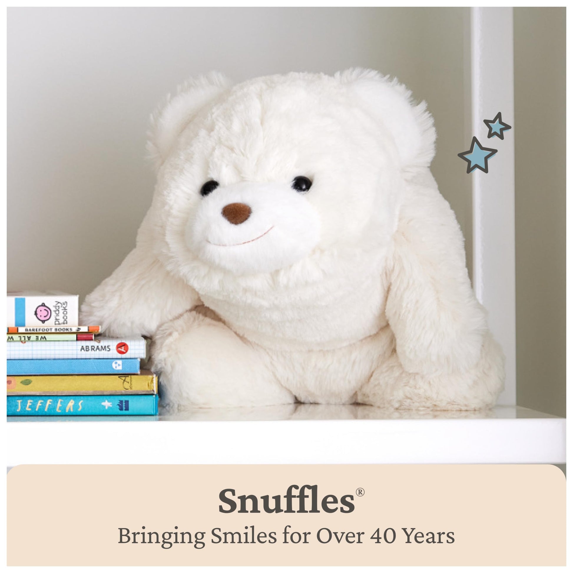 GUND Forever Friends Snuffles 10-Inch Teddy Bear Plush Toy, Ages 0+