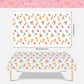 Ice Cream Party Decorations Tablecloth - 2 Pcs Ice Cream Table Cloth, Disposable Plastic Rectangle Summer Icecream Themed Table Cover for Kids