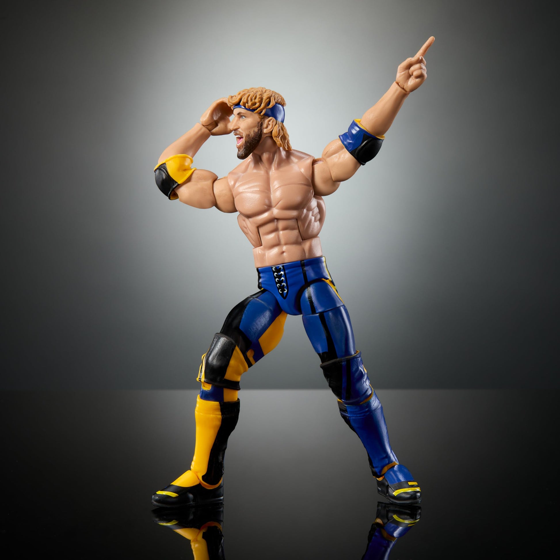 Mattel WWE Elite Collection Top Picks Action Figure & Accessories Set, Logan Paul 6-inch Collectible with Swappable Hands, Ring Gear & 25 Articulation
