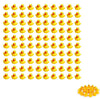 SOHAPY 100Pcs Mini Yellow Rubber Ducks Tiny Baby Shower Rubber Ducks, Squeak Fun Baby Yellow Rubber Bath Toy Float Fun Decorations for Shower Birthday