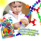 JA-RU Suction Cup Toys (2 Pack, 9pcs. Each) Suction Bath Toys for Kids | Fine Motor Skills Toys, Sensory Bin Filler | Travel Pack, Party Favors
