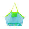 Large Mesh Bag for Beach Toys Beach Bag for Sand Toys Mesh Sand Toy Bag Tote Green/Blue 18 x 12 x 18 Inch