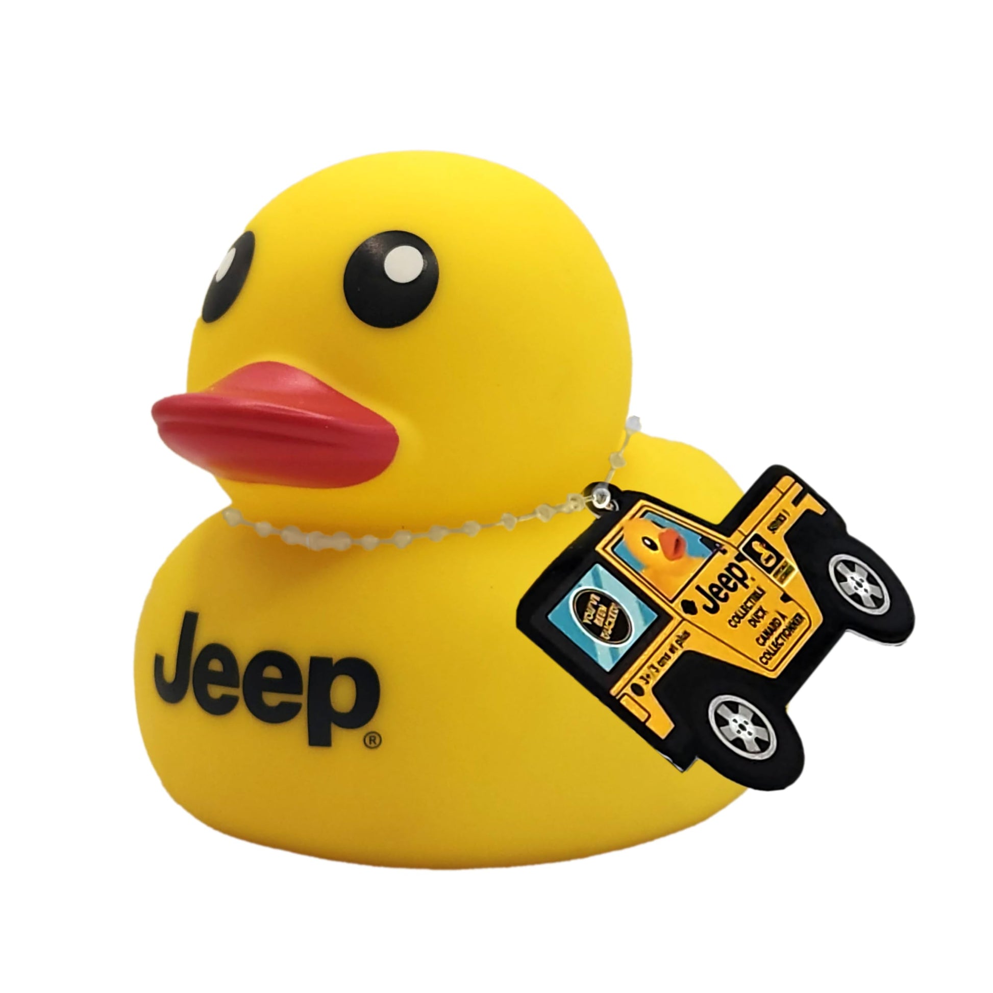 Jeep Ducks | Officially Licensed 7 Inch Vinyl Duck | Jeep Ducking and Collectible Bath Toy | Ages 3 and Up [Colors/Style May Vary]
