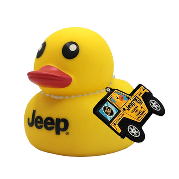 Jeep Ducks | Officially Licensed 7 Inch Vinyl Duck | Jeep Ducking and Collectible Bath Toy | Ages 3 and Up [Colors/Style May Vary]