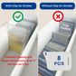 Fageverld 2-Pack Trading Card Storage Box, 3200 Count Cardboard 4 Row Card Box for MTG TCG Baseball Sports Cards Collection, Top loader Storage Boxes