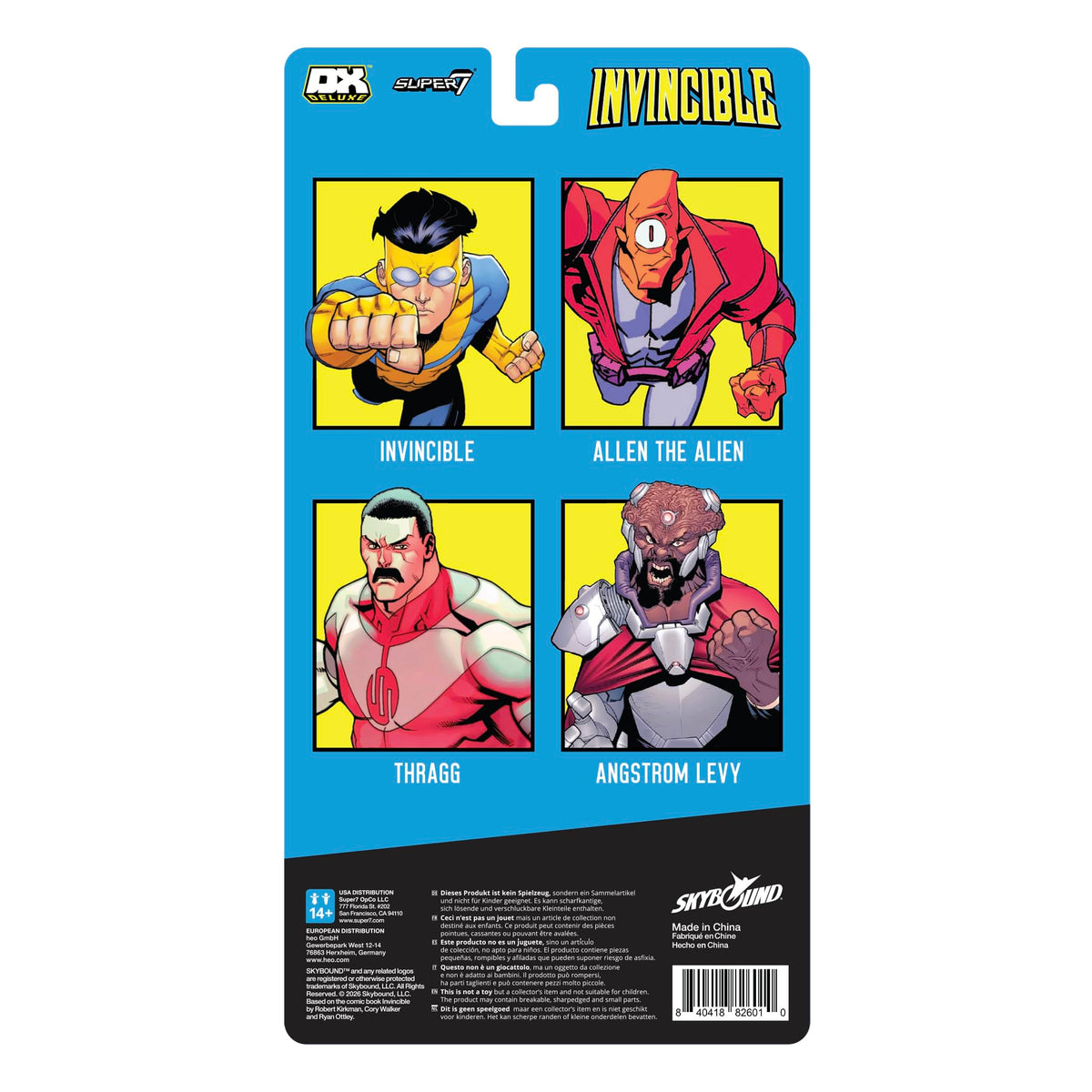 Super7 Invincible Deluxe Wave 01 - Angstrom Levy