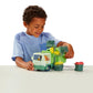 Bluey Garbage Truck - 2.5" Bluey and Bin Man poseable Figures with Playset, Multicolor