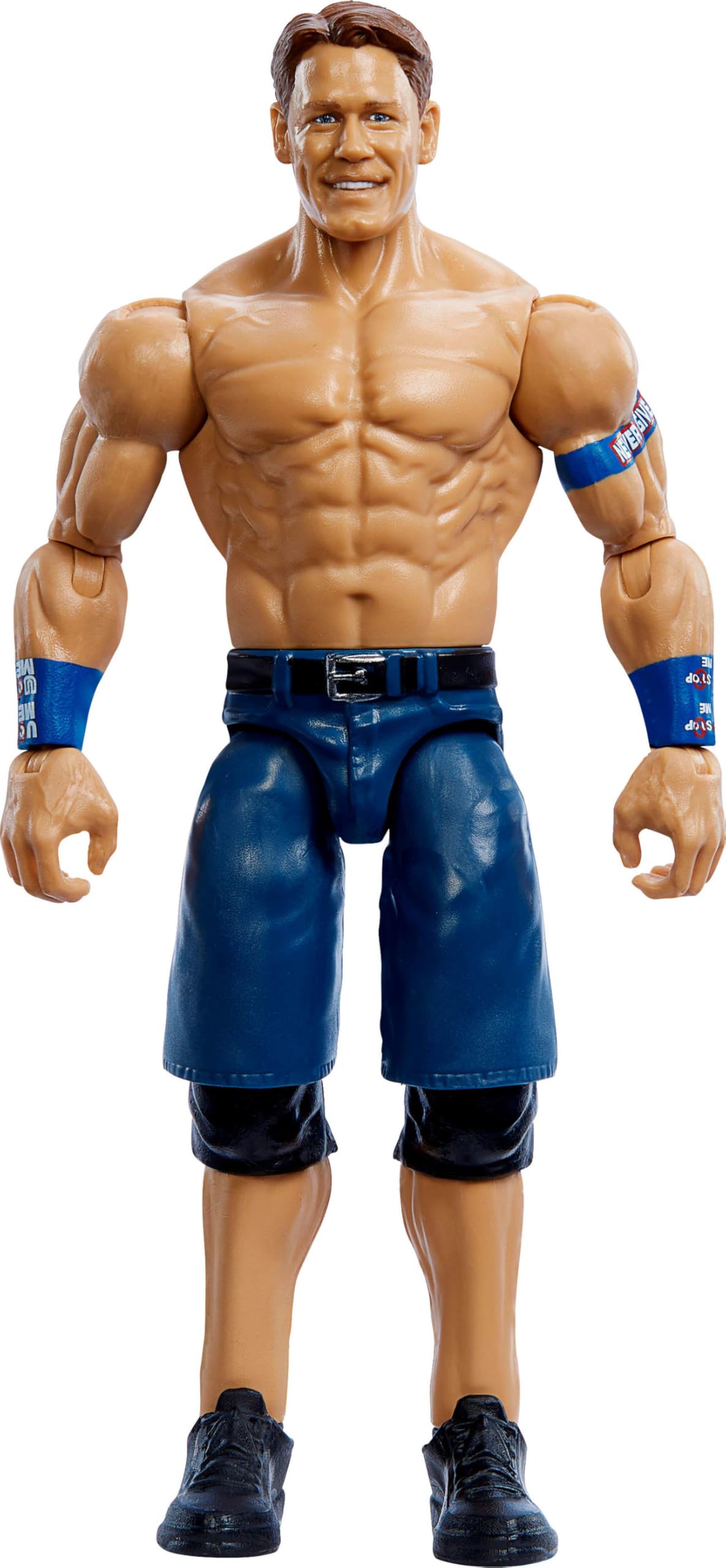 Mattel WWE Top Picks Action Figure, 6-inch Collectible John Cena with 14 Articulation Points & Life-Like Look