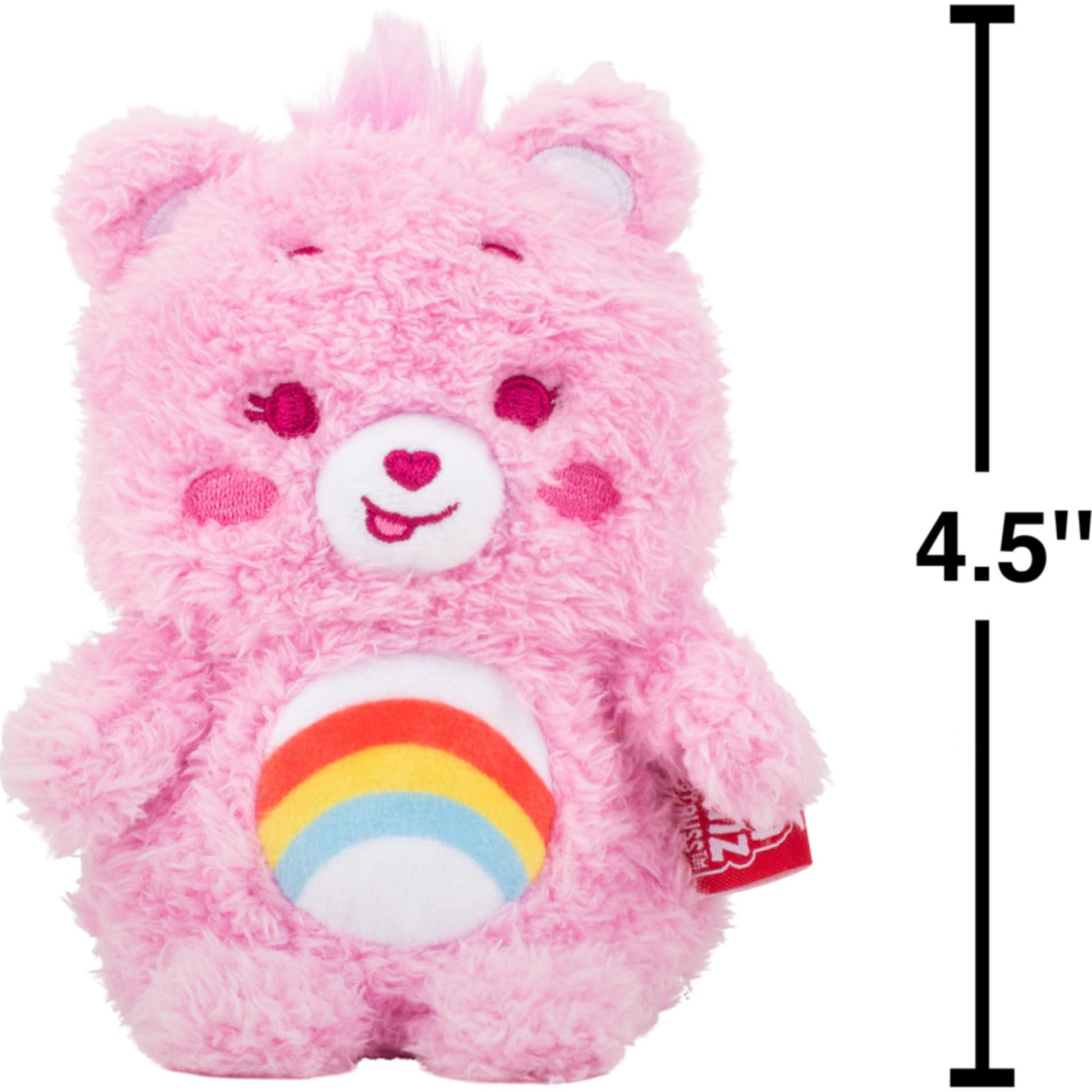 BumBumz 4.5-inch Care Bears 4-Pack - Cheer Bear, Funshine Bear, Share Bear, Grumpy Bear - from The Makers of Original Squishmallows - Ages 3+
