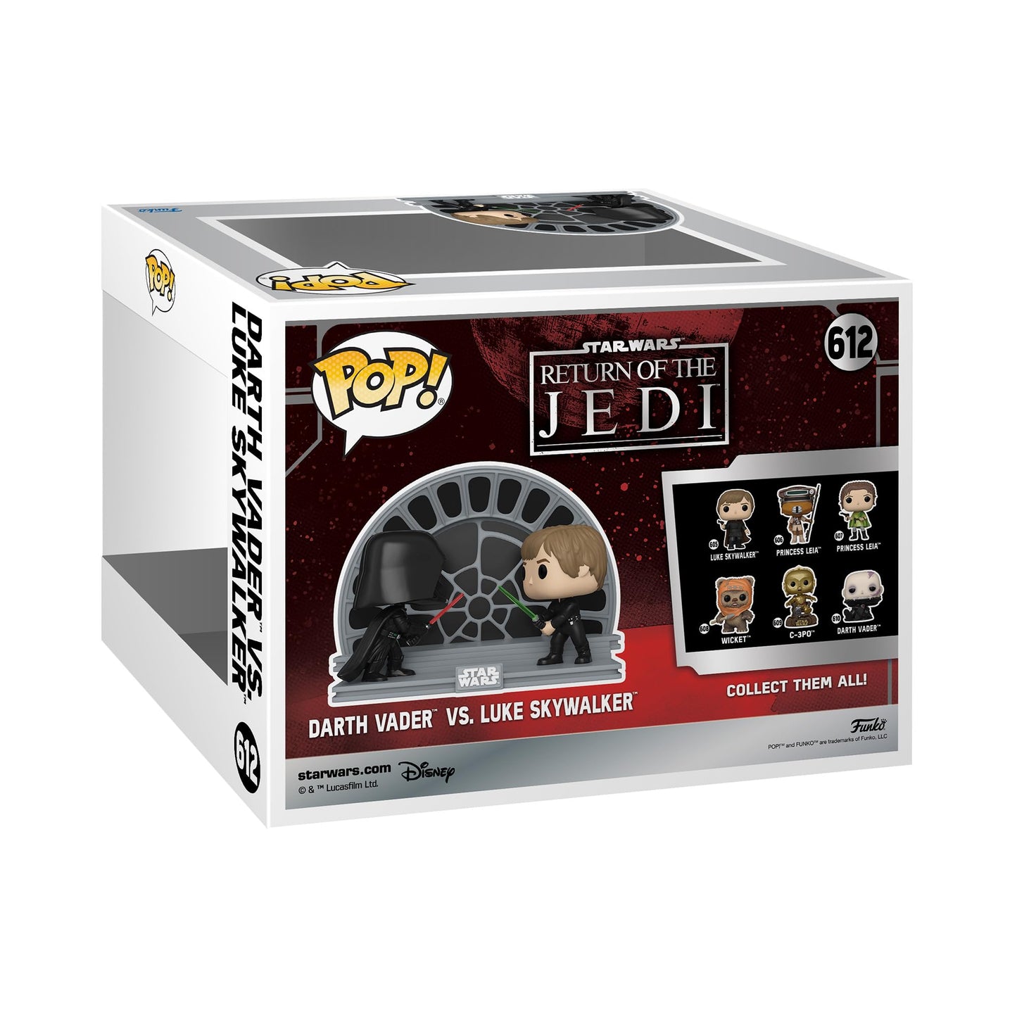 Funko POP! Moment: Star Wars: RotJ 40th - Luke vs Vader