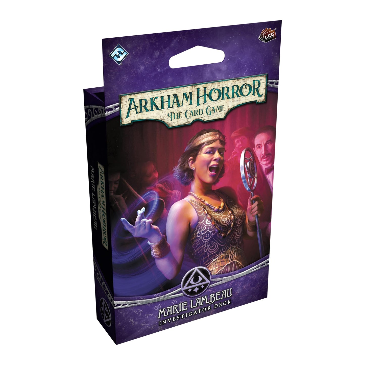 Asmodee Arkham Horror: The Card Game Marie Lambeau Investigator Deck - Mystic Role Deck with Spell & Spirit Abilities, Ages 14+, 1-4 Players, 45+ Min