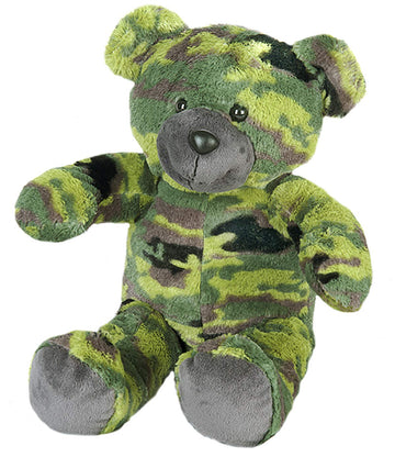 Cuddly Soft 16 inch Stuffed Camo Teddy Bear - We Stuff 'em...You Love 'em!