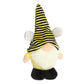 Aurora Vibrant Spring The Gnomlinis Bee Gnome Stuffed Animal - Decorative Charm - Endless Fun - Yellow 7.5 Inches