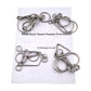 4 Sets Advanced Metal Brain Teaser Puzzles Unlock Toys for Kids Adults
