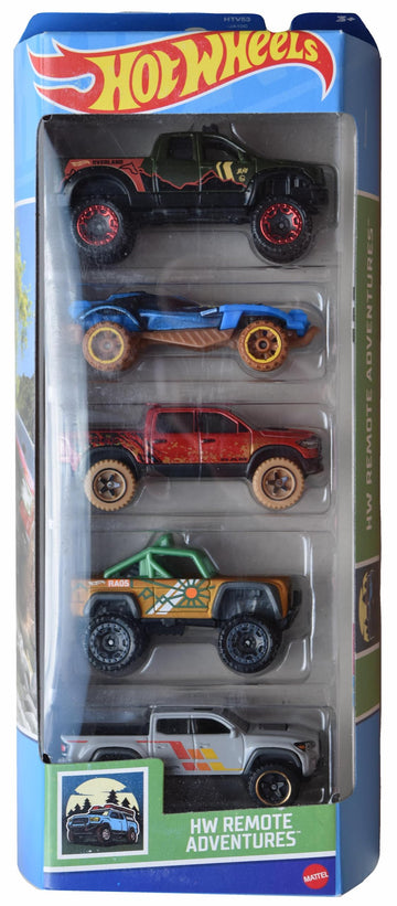 Hot Wheels HW Remote Adventures 5 Pack