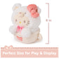 GUND Sanrio Hello Kitty 6-Inch Plush Toy with Café Latte Outfit for Ages 1+