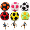 Aurellorzo Footbag 32-Panel Pellet Filled Kick Bag, Soft Durable Juggling Ball for Foot Coordination Training, Outdoor Play, Stress Relief Toy (6