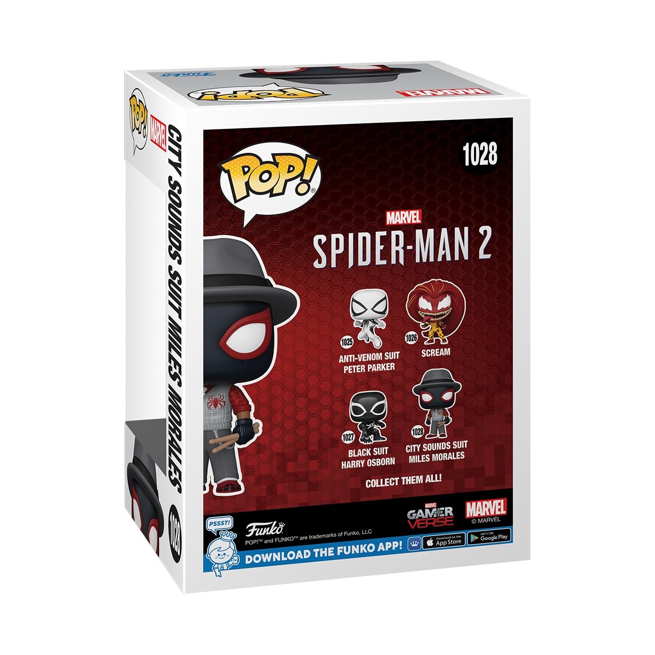 Funko POP Games: Gamerverse - City Sounds Miles - Spider-Man 2 Video Game - Collectable Vinyl Figure - Gift Idea - Official Merchandise - for Kids &