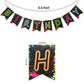 Glow Party Happy Birthday Banner Decoration?Already Assembled?, 80s Birthday Banner Let's Glow Party Decorations, Glow in the Dark Party Supplies