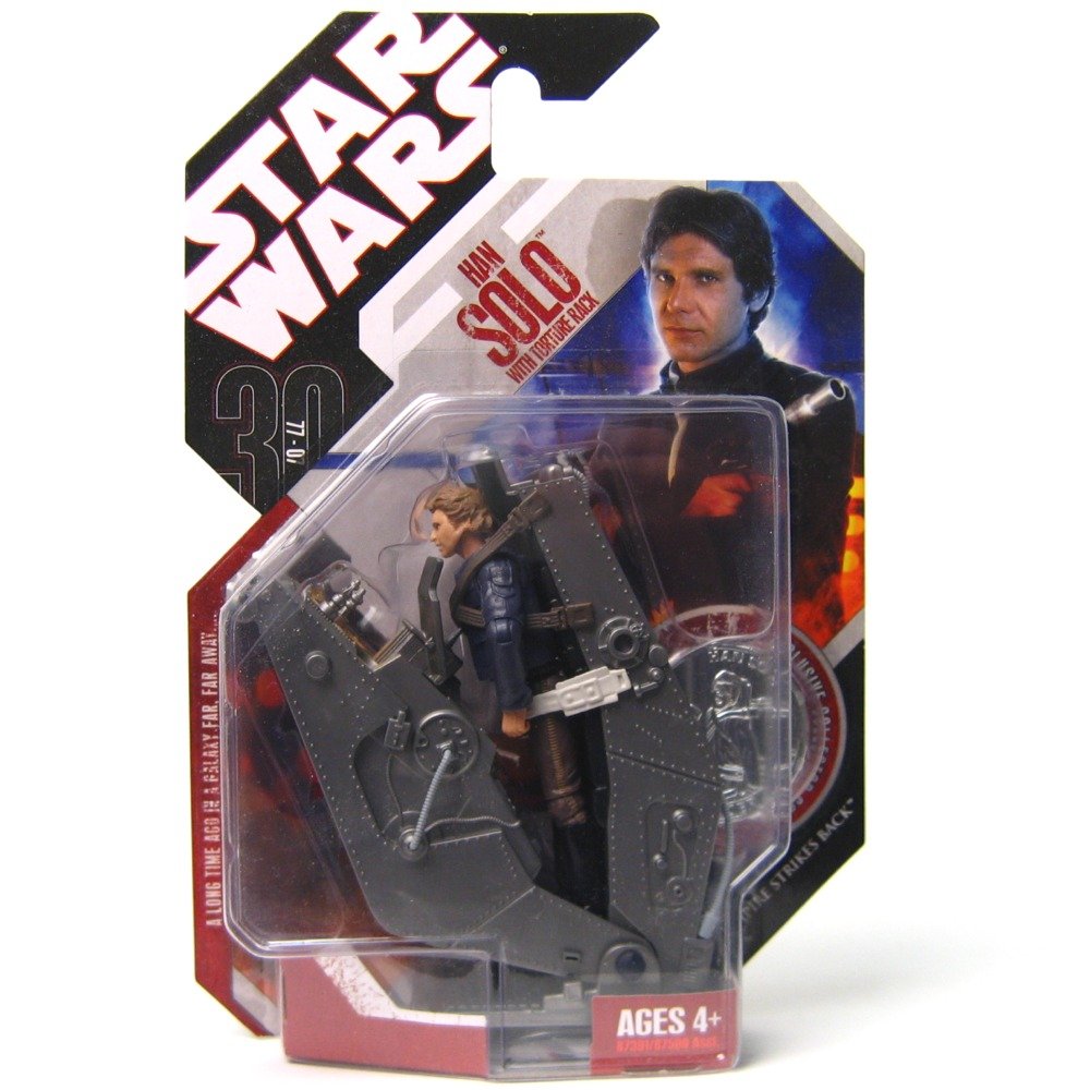 Hasbro Star Wars 3.75 Basic Figure Han Solo with Torture Rack