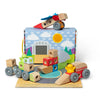 Melissa & Doug Blockables Vehicles Connectable Wooden Blocks