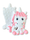 Unicorn Silicone Teething Toy! 100% Safe, Non-Toxic, BPA Free and Effective for Teething Pain Relief...Adorable Unicorn Teether Designed for a Happy
