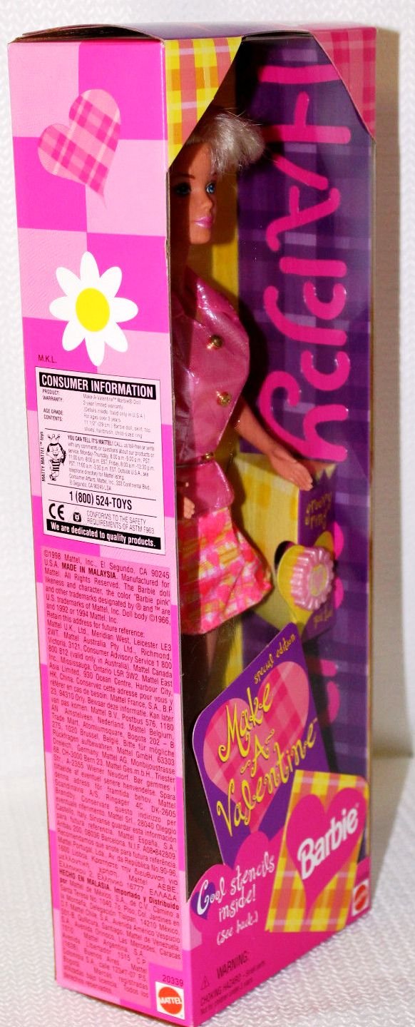 Mattel Make A Valentine Barbie - Special Edition