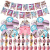 Twice Merch Party Decorations Include Happy Birthday Banners, Cake Toppers, Cupcake Toppers, Balloons