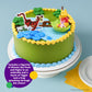 DecoSet® Winnie the Pooh, Piglet & Tigger Hunny Raindrops Cake Decorations, 2-Piece Set