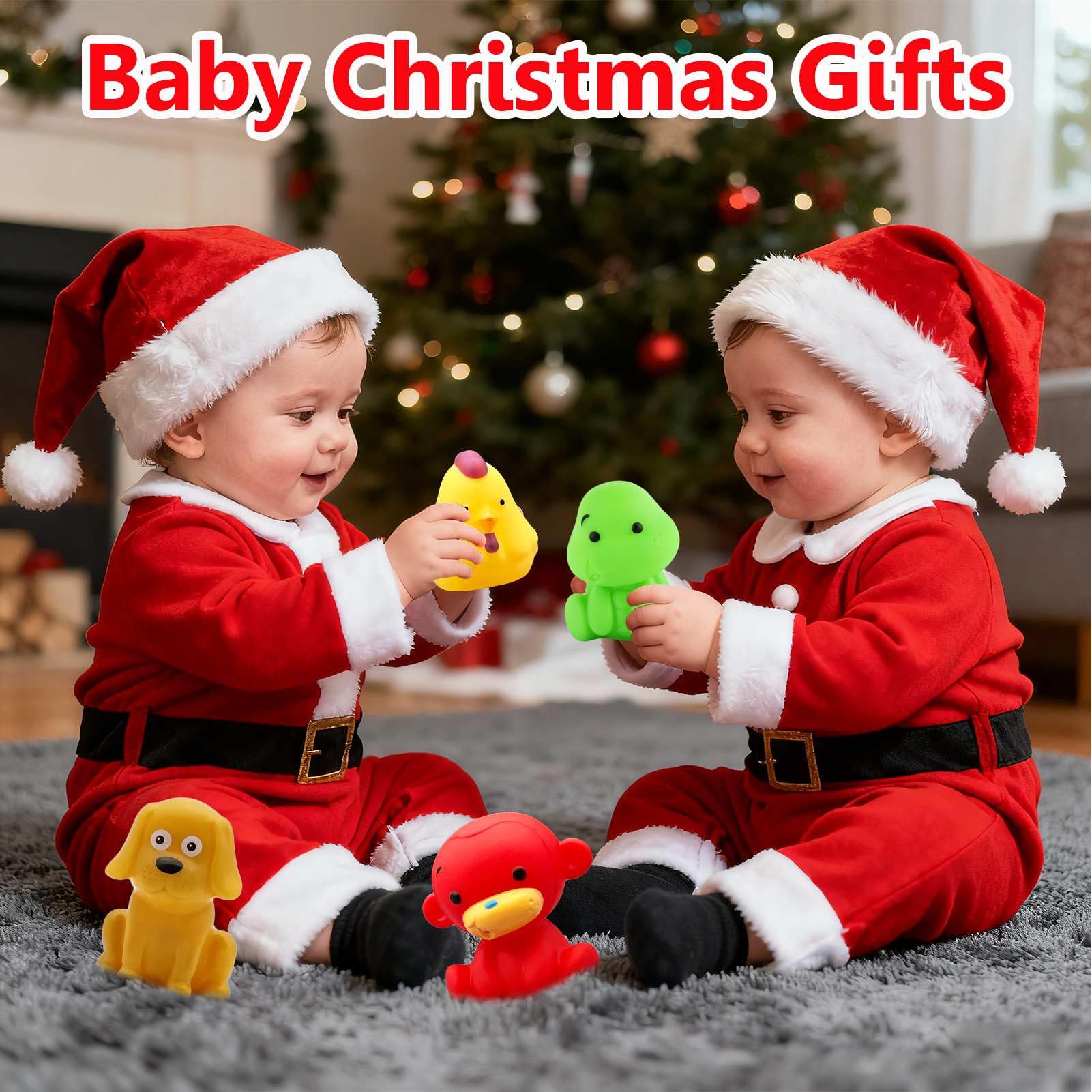 Bathtub Toys for Toddlers 1-3 - Mold Free No Hole Baby Kids Infant Bath Toys 6-12-18-24 Months Water Pool Toys Age 1 2 3 4 5 6 Shower Gifts for Boys
